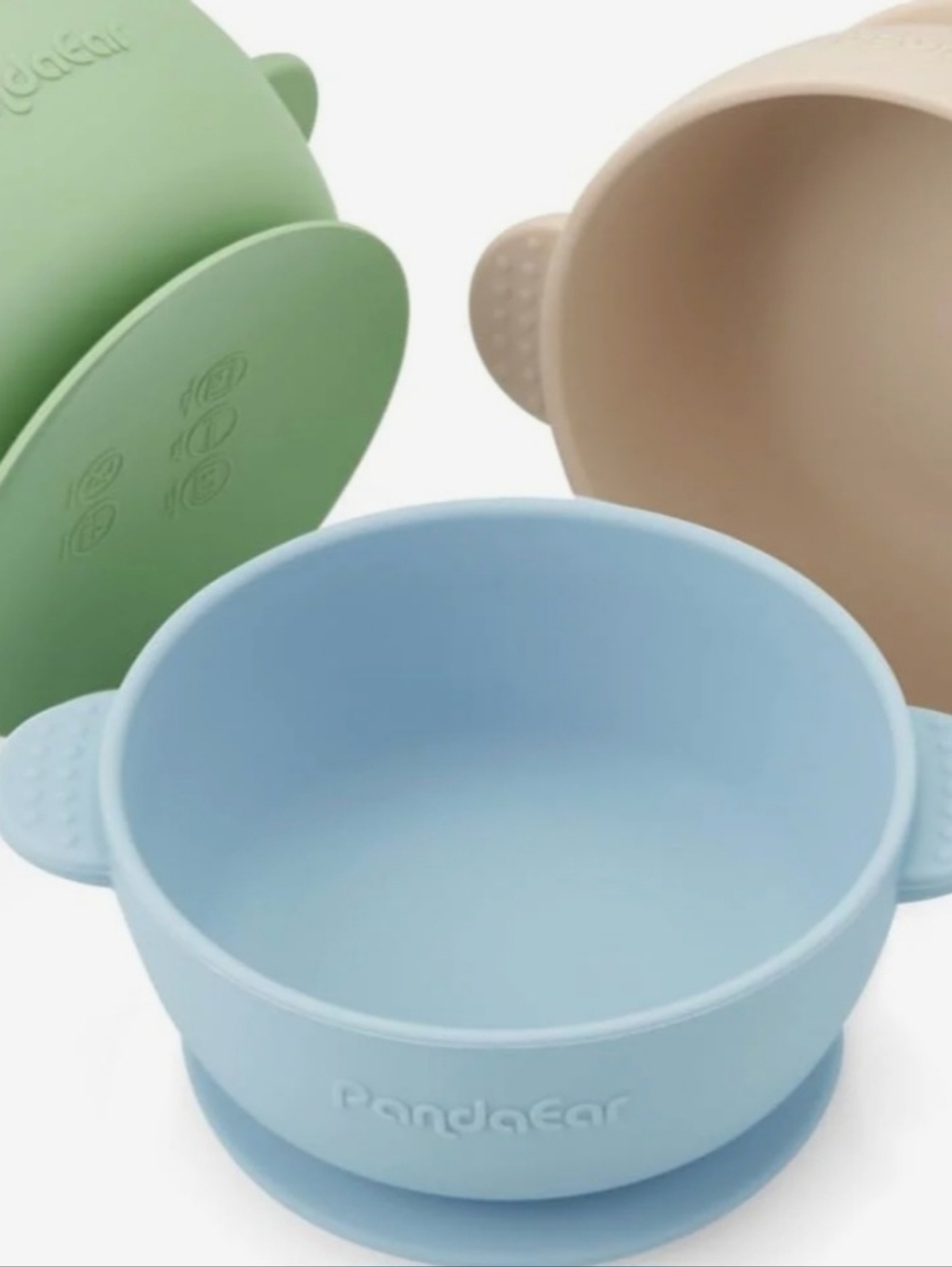 PandaEar Silicone Suction Bowls